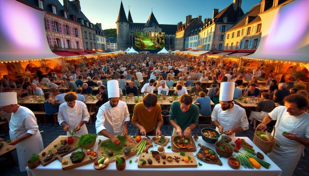 découvrez le festival écologie à dinan, un événement unique qui marie l'art culinaire et le septième art. plongez dans un univers de saveurs exaltantes et de projections cinématographiques captivantes, pour une expérience inoubliable alliant gastronomie et écologie.